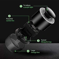 Eco Friendly Electronic LED Mosquito Killer Machine Trap Lamp, Mosquito Killer lamp for Home, USB Powered Electronic Fly Inhaler Mosquito Killer Lamp, Mosquito (Multi Color) 